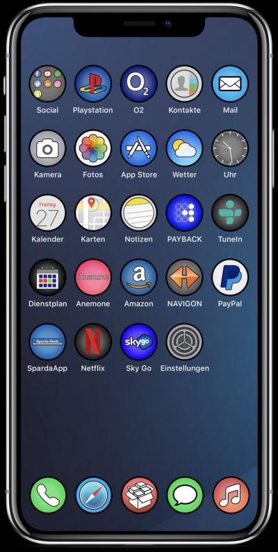 ComicSans Theme black