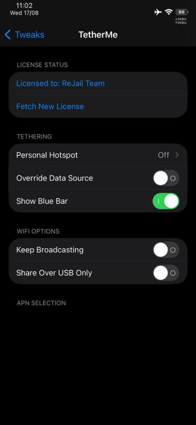 TetherMe for iOS 8+